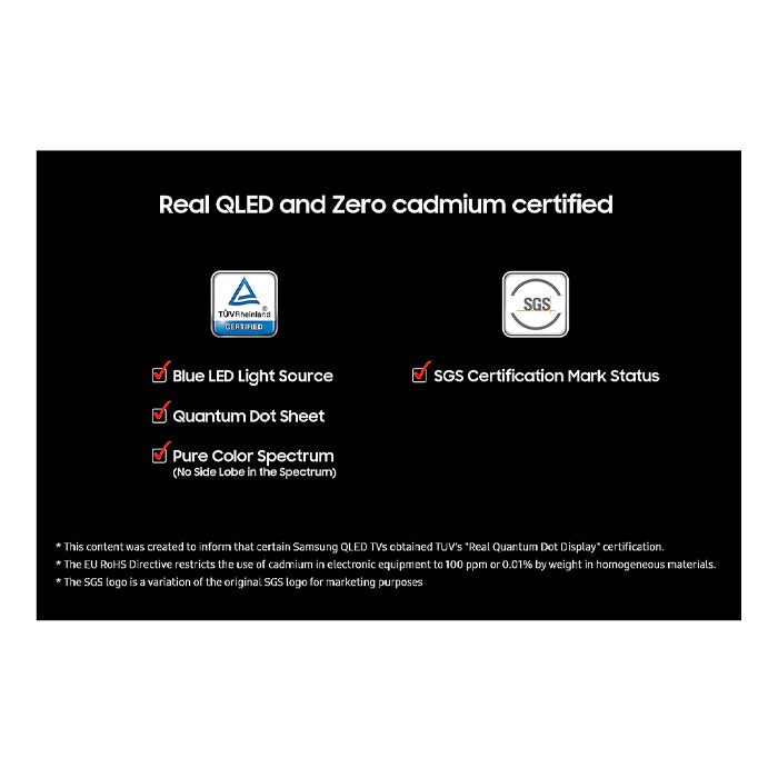 Samsung Smart TV QLED Q8F 4K Vision AI 65 Inch - 65Q8F | 65 Q8F